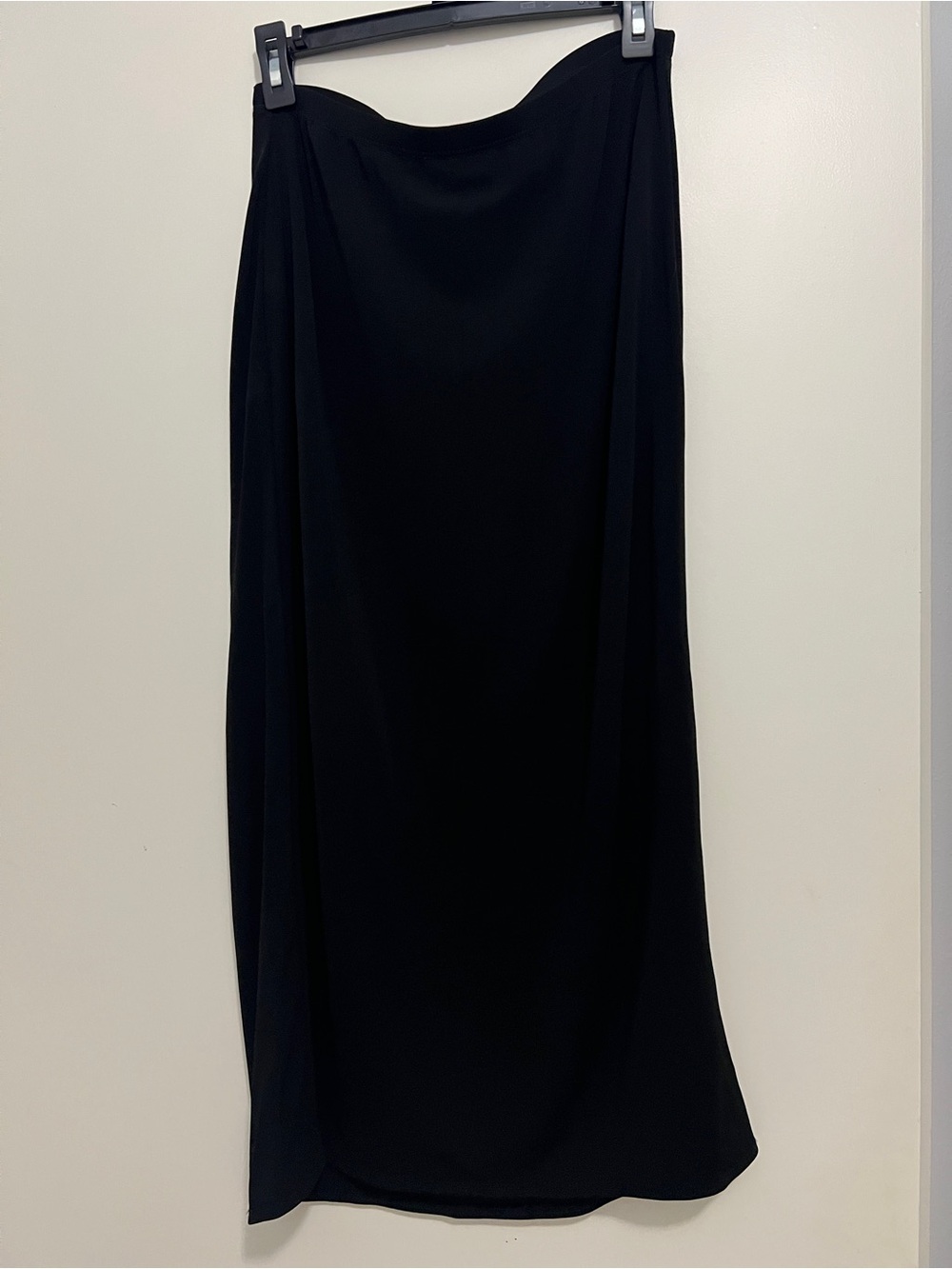Vintage 90s Laundry by Shelli Segal Women's Maxi Skirt Black Large
